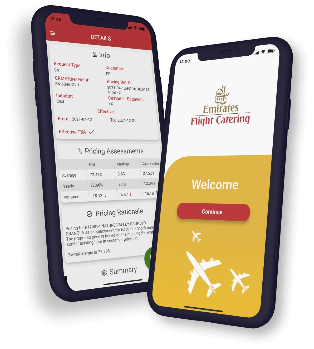 Aviation Catering App Development | Emirates — InterCode