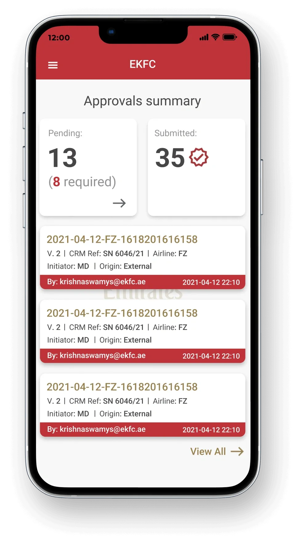 Mobile screen 1