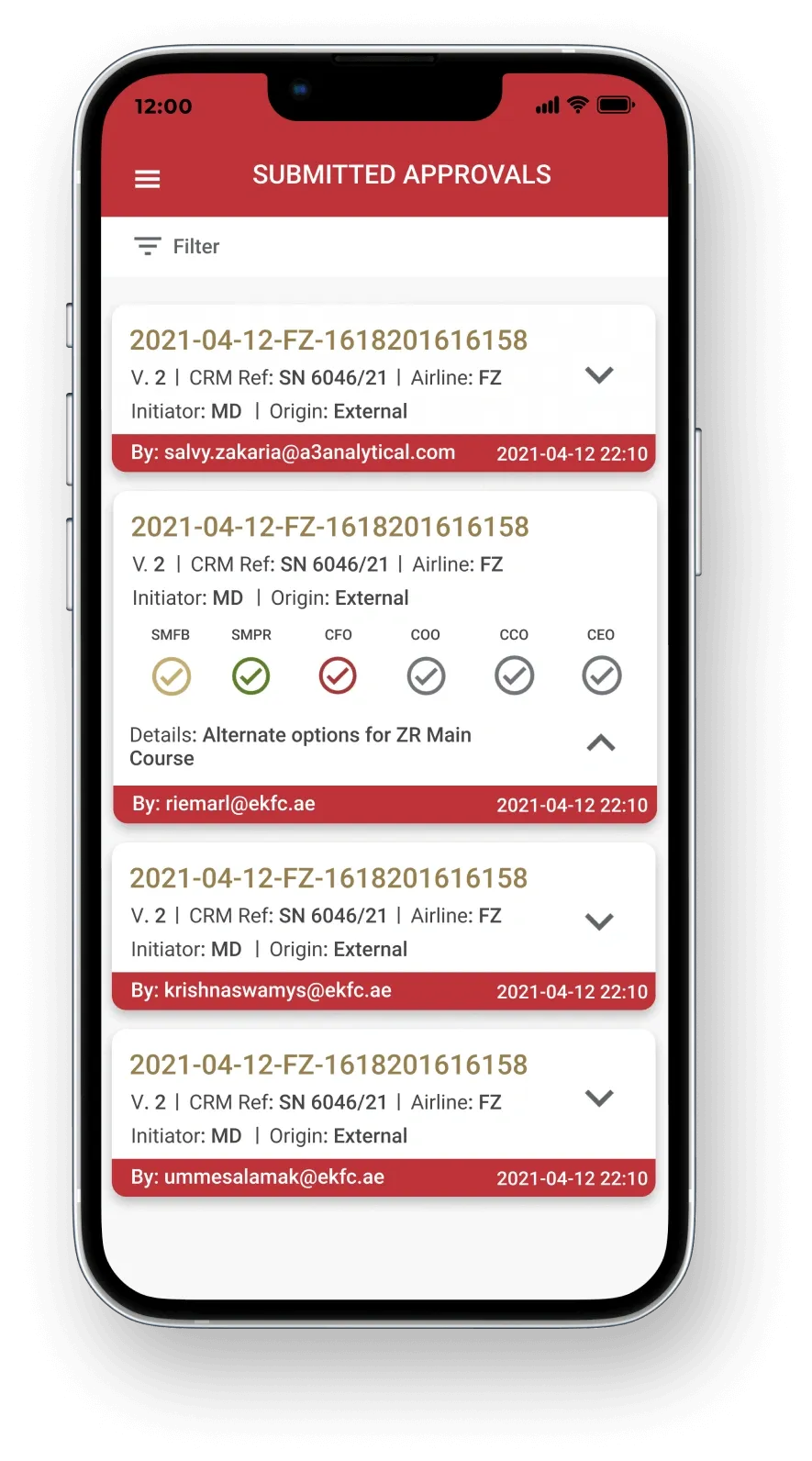 Mobile screen 1